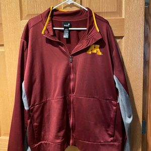 Minnesota Gophers zip up sweatshirt XXL
